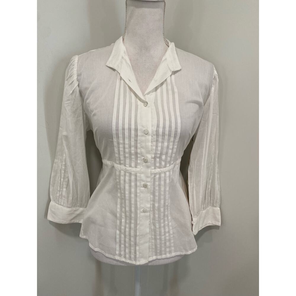 Neem NWT Ruth Top in White